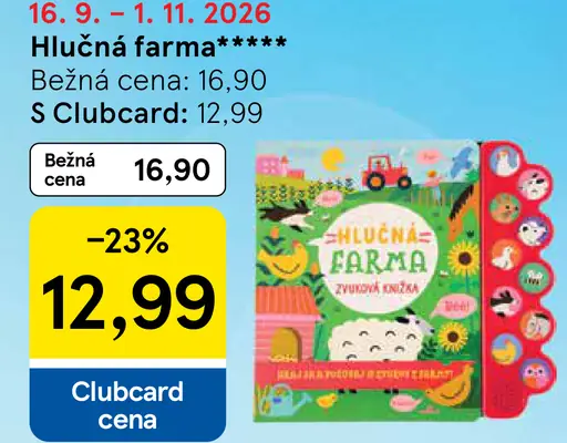 Hlučná farma zvuková knižka