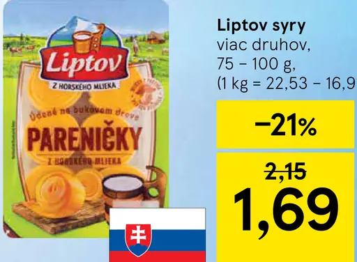 Liptov syry