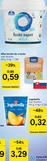 Milko Řecký jogurt 0% biely