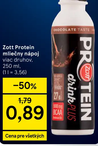 Zott Protein mliečny nápoj