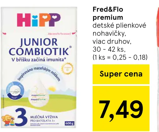 Hipp Combiotik mliečna dojčenská výživa Junior Combiotik 3