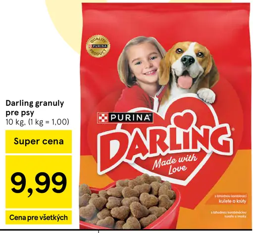 Purina Darling Granuly pre psy