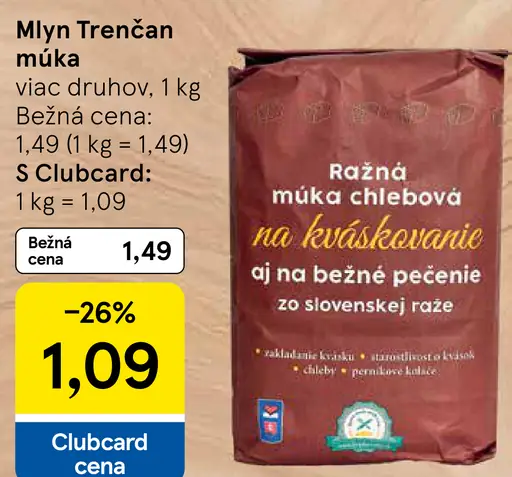 Mlyn Trenčan múka