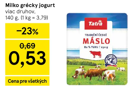 Milko Grécky jogurt biely