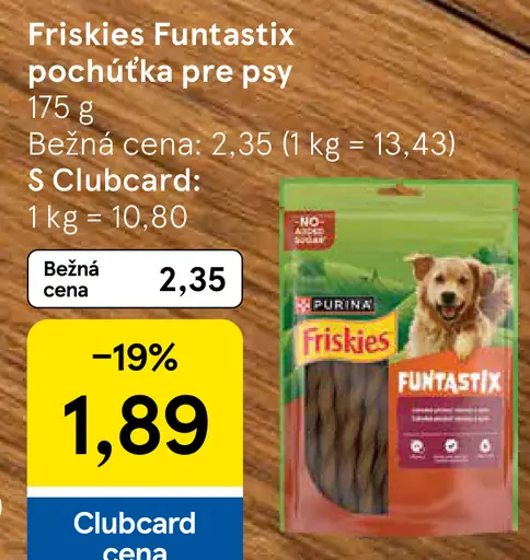 Friskies Funtastix krmivo pre psov