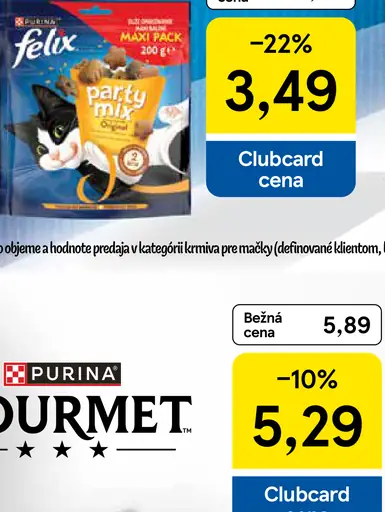 Felix pochúťky pre mačky