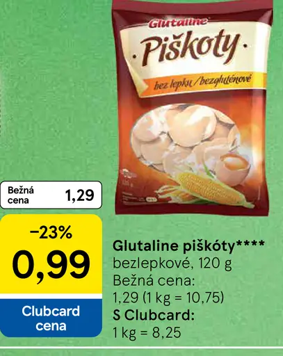 Glutaline piškóty bezlepkové
