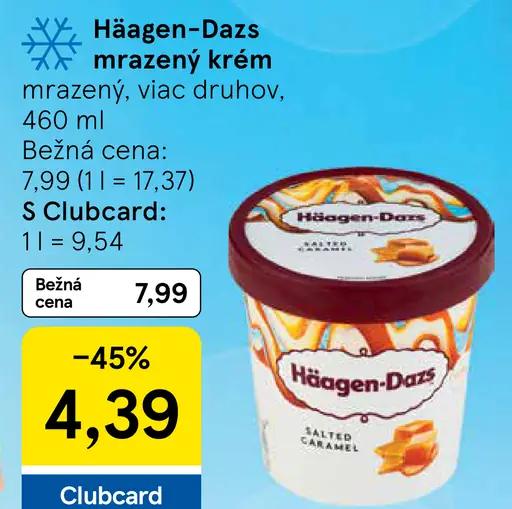 Häagen-Dazs mrazený krém