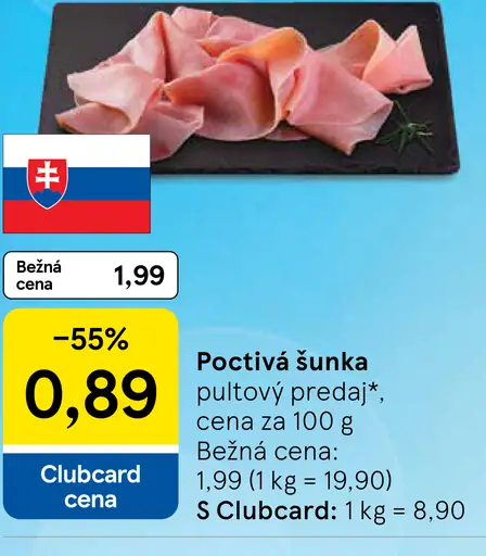 Poctivá šunka