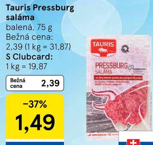 Tauris Pressburg saláma