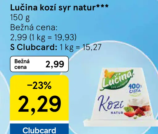 Lučina kozí syr natur