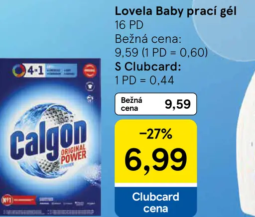 Calgon zmäkčovač vody Original Power