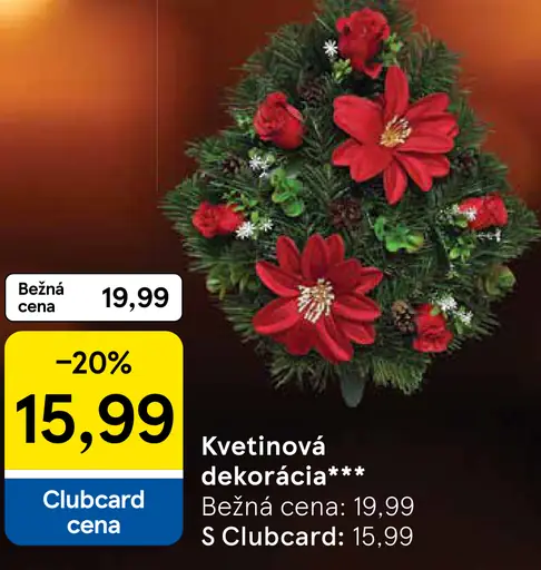 Kvetinová dekorácia
