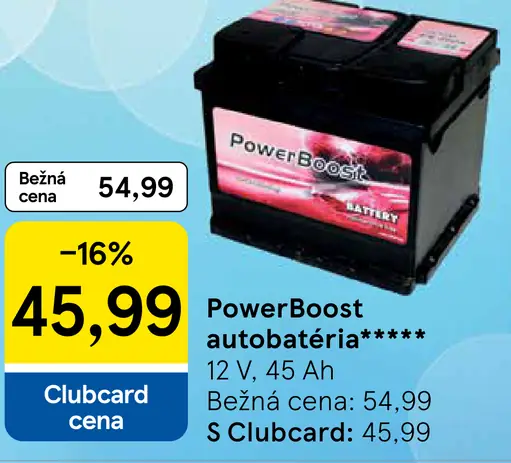PowerBoost autobatéria