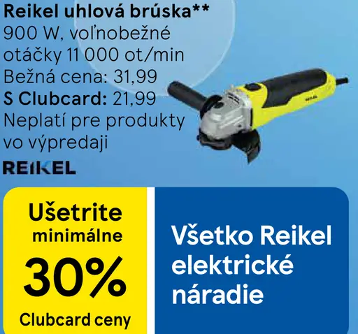 Reikel uhlová brúska