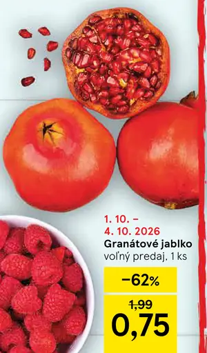 Jablko granátové