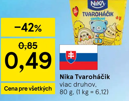 Nika Tvaroháčik, viac druhov