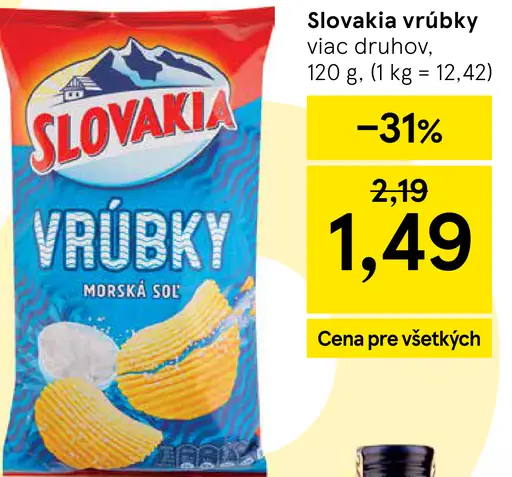 Slovakia Vrúbky morská soľ