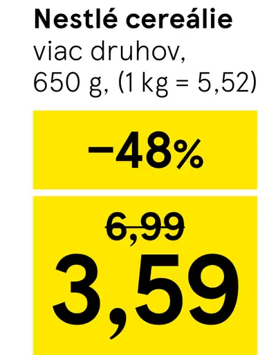 Nestlé Cini Minis cereálie so škoricovou príchuťou
