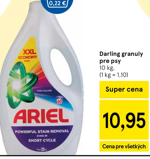 Ariel Prací gel