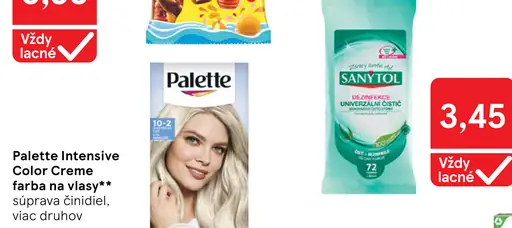 Palette Intensive Color Creme farba na vlasy nugát 6-65