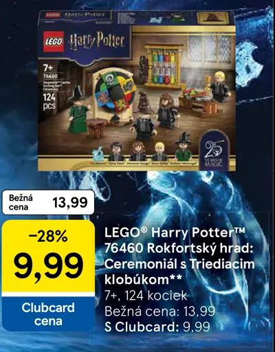 LEGO Harry Potter 76460 Rokfortský hrad: Ceremoniál s Triediacim klobúkom