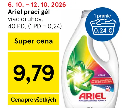 Ariel Prací Gél Color