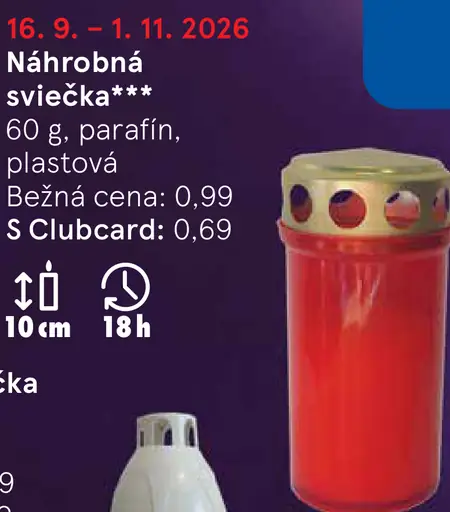 Náhrobná sviečka