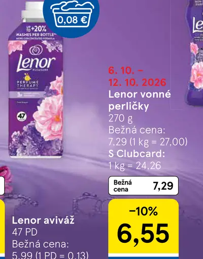 Lenor vonné perličky