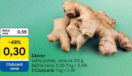 Zázvor
