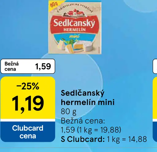Sedlčanský Hermelín mini