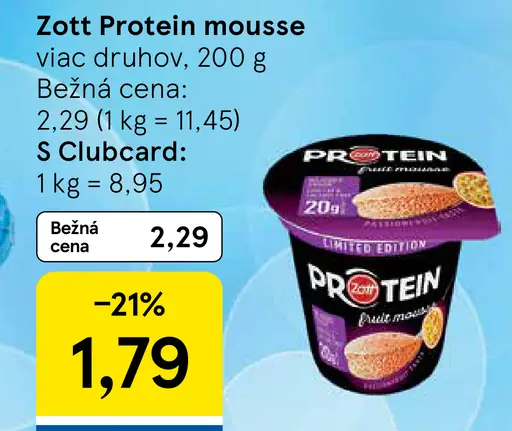 Zott Protein Mousse