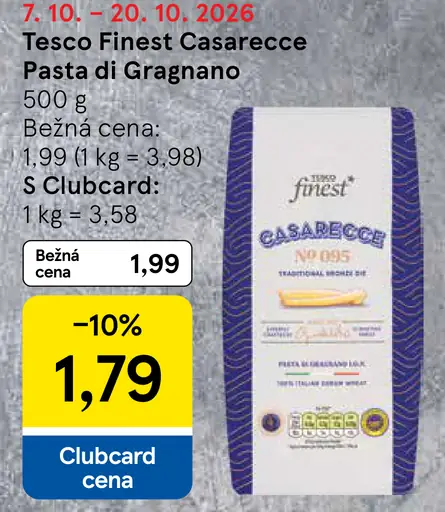 Tesco Finest Casarecce Pasta di Gragnano