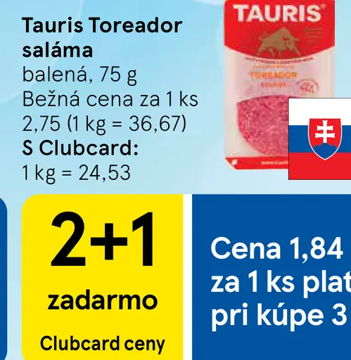 Tauris Toreador saláma
