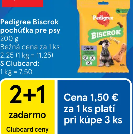 Pedigree Biscrok pochúťka pre psy