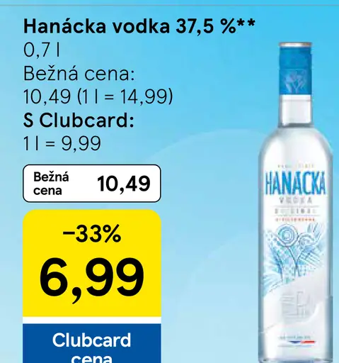 Hanácká Vodka 37,5%