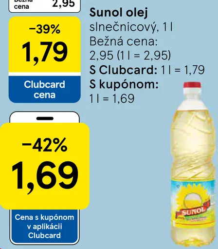 Sunol olej slnečnicový