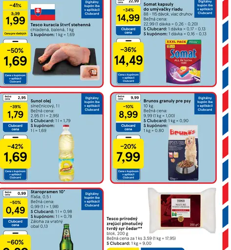 Tesco kuracia štvrť stehenná