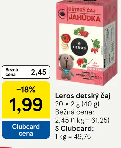 Leros detský čaj