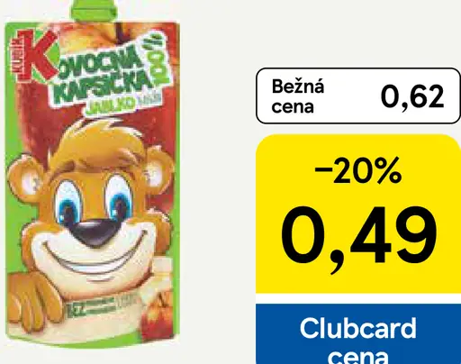 Kubík ovocná kapsička