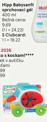 HiPP Babysanft sprchovací gél
