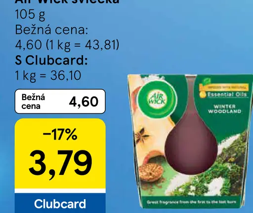 Air Wick vonná sviečka