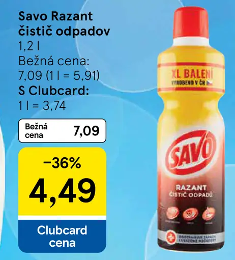 Savo Razant čistič odpadov