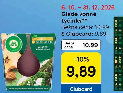 Glade voľné tyčinky