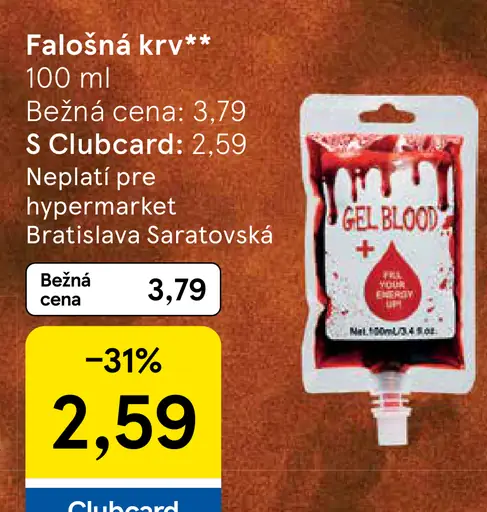 Falošná krv