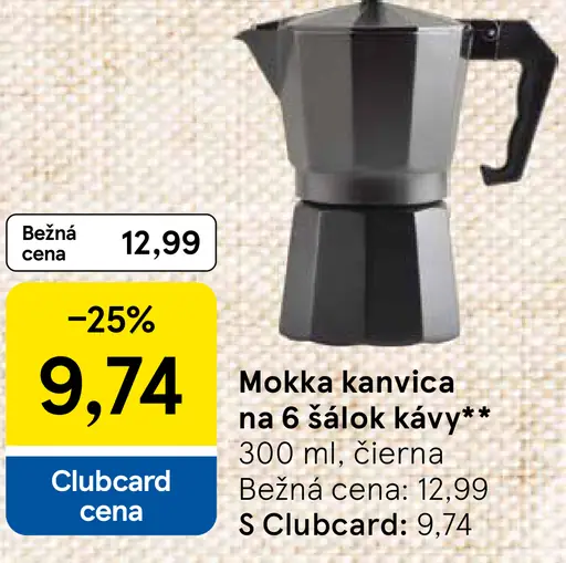Mokka kanvica na kávu