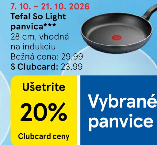 Tefal So Light panvica