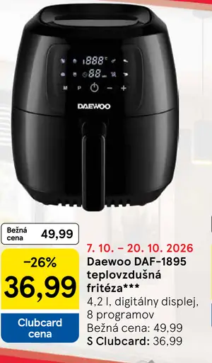 Daewoo DAF-1895 teplovzdušná fritéza
