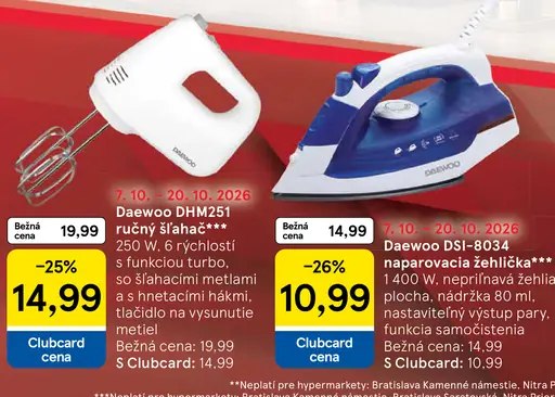 Daewoo DSI-8034 naparovacia žehlička