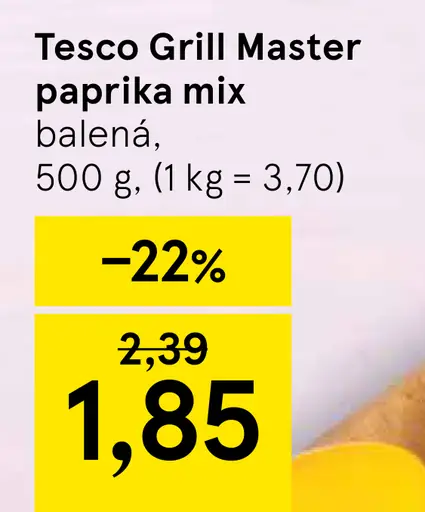 Tesco Grill Master paprika mix